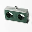 Stauff Komplettschelle Gr. 4, 28/28 mm Doppel-Baureihe, Polypropylen