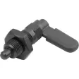KIPP SPERRRIEGEL MIT SECHSKANT, D=8, M16X1,5, SW1=16, FORM:D, MIT KAPPE