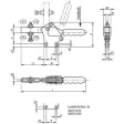 KIPP SCHNELLSPANNER STANDARD STAHL