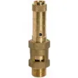 Riegler Sicherheitsventil, Messing, G1 Ansprechdruck 7,7 bar