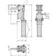 KIPP PNEUMATIKSPANNER VERTIKAL