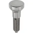 Kipp Arretierbolzen Gr. 5 Form G Arretierstift gehärtet Edelstahl