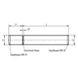 Kipp Gewindestift M10x60 Stahl mit Einschraub-Stopp