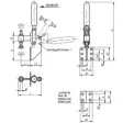 KIPP SCHNELLSPANNER STANDARD STAHL