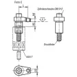 KIPP SPANNHAKEN MIT GESCHLIFFENEM SCHAFT FORM: C