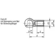 KIPP KUGELPFANNE DIN71805 FÜR WINKELGELENKE
