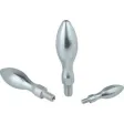Kipp Feststehender Ballengriff, Stahl DIN39, Form E, D1=36, D3=M16, L1=112