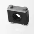 Stauff Komplettschelle Gr. 6, 38,7 mm Schwere Baureihe, Polypropylen