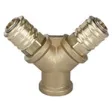 Riegler Verteiler 2 Schnellverschlusskupplung NW7,2