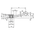 KIPP M12 SPANNHEBEL FLACH GR. 3