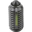 Kipp Federndes Druckstück M16 Bolzen, long lok, leichte Federkraft
