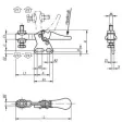KIPP SCHNELLSPANNER MINI STAHL