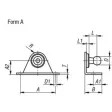 Norelem Winkelbeschlag, Form A Stahl D=8