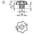 KIPP STERNGRIFF ÄHNLICH DIN6336 D=M12