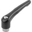 Kipp Klemmhebel Gr. 3 M8 Edelstahl