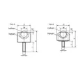 KIPP KUGELROLLE MINI D2=M08X23
