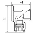 Riegler Einschraubverbinder Messing »speedfit«