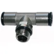 Riegler T-Einschraubverschraubung »value line«drehbar G1/8
