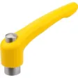 KIPP M06 KLEMMHEBEL MIT SCHUTZKAPPE GR. 2