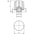 KIPP SPANNGRIFF ERGONOMISCH D=M10