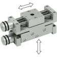 Norelem Hubtisch 148,5x46x32 Aluminium, Edelstahl C=8