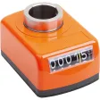 KIPP REINORANGE RAL 2004 POSITIONSANZEIGER DIGITAL PROGRAMMIERT AU=000,10, P=1
