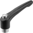 KIPP M08 KLEMMHEBEL MIT SCHUTZKAPPE GR. 2