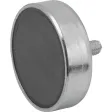 KIPP MAGNET FLACHGREIFER FORM:A, HARTFERRIT, RUND