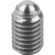 KIPP M12 KUGELDRUCKSCHRAUBE OHNE KOPF