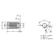 KIPP D=M08 FEDERNDES DRUCKSTÜCK STANDARD