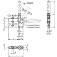KIPP SCHNELLSPANNER STANDARD STAHL