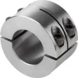 Norelem Klemmring geteilt breit Edelstahl D1=25