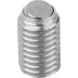 KIPP M08 KUGELDRUCKSCHRAUBE OHNE KOPF FORM:BV