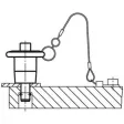 Kipp Kugelsperrbolzen mit Pilzknopf D1=6, L=40, selbstsichernd Edelstahl