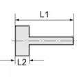 Riegler Aufschraub Schlauchtülle G1 1/2