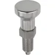 Kipp Arretierbolzen Gr. 4 Form A Arretierstift gehärtet Edelstahl