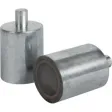 Kipp Magnet rund, mit Zapfen D=25, D1=8
