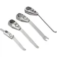 Norelem Federspanner mit abgerundeter Spitze L=60 Edelstahl D=4