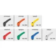 KIPP KLEMMHEBEL GR. 2 M10, HOCHLEISTUNGSTHERMOPLAST GRAU RAL7035