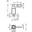 KIPP D=5 SPERRRIEGEL VIERKANT