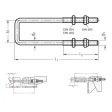Ganter Zugbügel für Verschlussspanner, Edelstahl GN951.1