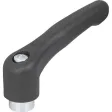 KIPP KLEMMHEBEL GR. 2, M08, HOCHLEISTUNGSTHERMOPLAST