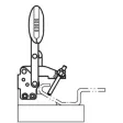 KIPP SCHNELLSPANNER VERTIKAL STANDARD