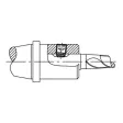 KIPP M16 KUGELDRUCKSCHRAUBE OHNE KOPF
