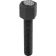 Kipp Pendelauflage Form F mit O-Ring D1=M6, L1=12