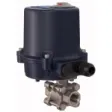 Riegler 2-Wege-Edelstahlkugelhahn Stellantrieb 24 V DC Rp