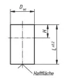 Kipp Magnet rund, Stabgreifer D=16, L=20