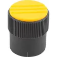 Kipp Novo.Grip Dosierknopf Gr. 3 D=8h8 Form B, Deckel rapsgelb