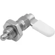 KIPP SPERRRIEGEL MIT SECHSKANT, D=8, M16X1,5, SW1=16, FORM:D, MIT KAPPE