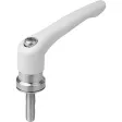KIPP M08X20 KLEMMHEBEL MIT SPANNKRAFTVERSTÄRKER GR. 2